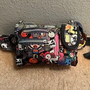 TOKIDOKI X LESPORTSAC Fanny Pack Waist Bag pouch
